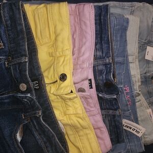 7 Pairs of girls shorts